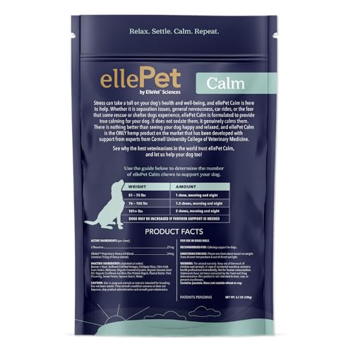 Calm Hemp Calming Chews for Large Dog 15mg – with Proprietary Hemp Oil Blend – Helps with Calming, Stress, Cognitive Support, and Overall Wellness Calm Hemp Calming Chews for Large Dog 15mg – with Proprietary Hemp Oil Blend – Helps with Calming, Stress, Cognitive Support, and Overall Wellness