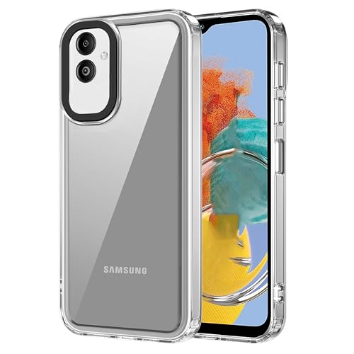 Image of Zapcase Back Case Cover for Samsung Galaxy F14 5G | Compatible for Samsung F14 5G Back Cover | Case Cover with Camera Protection | (TPU + PC | Transparent)
