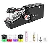 Handheld Sewing Machine - Quick Sew Mini Portable Electric Sewing Machine For Beginners Adults, Quick Stitching with Accessory Kit, Suitable for DIY Projects at Home or Travel