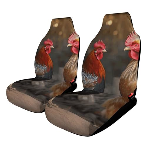 Housse de siège auto coq universelle pour réparer visuellement des sièges abîmés facilement