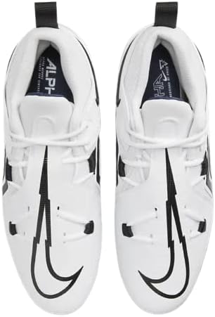 Nike Alpha Menace Pro 3 Men's Football Cleats White/College Navy/Black Review | Image 3