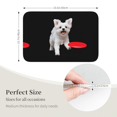Tapis de sol Lock Edge 40x60 chiot frisbee lavable durable - 6