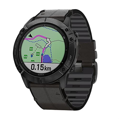 Bracelet Garmin Fenix 5X Plus anti-irritation pour remplacer le silicone