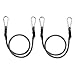 Produktbild Windhager Expanderseil, 2 Stück, 70 cm, mit Karabiner, für Sonnensegel, Gepäckspanner, 10898