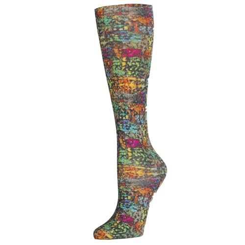 Celeste Stein Therapeutic Graduated Women Compression Socks, Rainbow Boxed