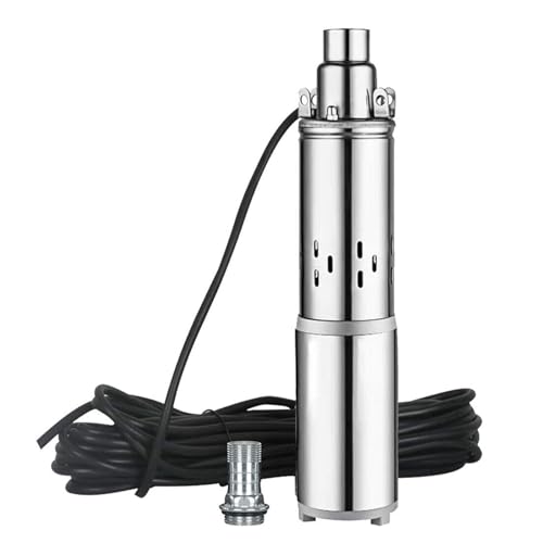 Bomba Sumergible para Pozos Profundos con Cable de 16m