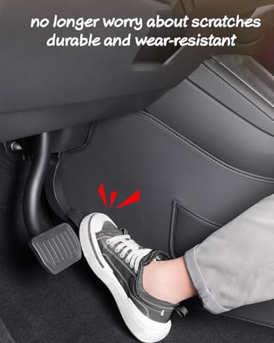 Tapetes antipatadas Tesla Model 3 Highland de cuero protector lateral 6