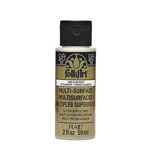 Folkart Acrylic Paint, Gold, 2oz
