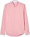 find. Camisa Clásica Ajustada para Hombre, Rosa (Pink), Large