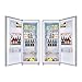 Conserv 17cf Upright Freezer CONVERTIBLE REF Garage Ready 28in wide 110V(Stainless)