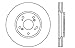 StopTech 127.40029R Rear Right Sport Drilled/Slotted Brake Rotor