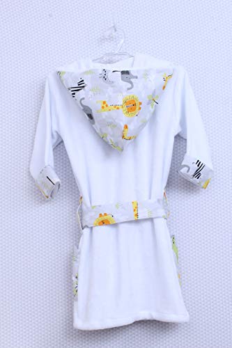 Giz de Cor Confecções Roupão Selva, M, Cinza