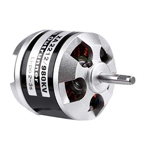 VGEBY RC Brushless Motor, EMAX XA2212 820KV/980KV/1400KV 2-3S RC Quadcopter Motor for RC Quadcopter Multi Rotor Aircraft (980KV) - Image 2