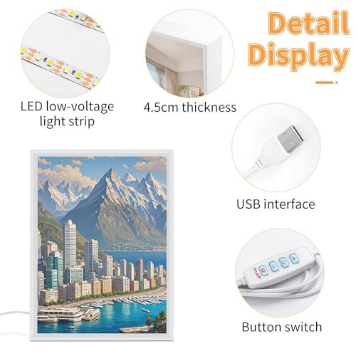Miroir de courtoisie LED portable avec 3 modes pour coiffeuse - 5