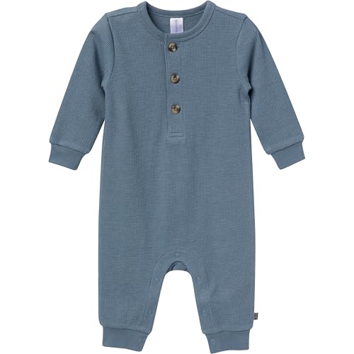 Image of Modern Moments by Gerber unisex-baby Long Sleeve Long Leg Slouch Romper