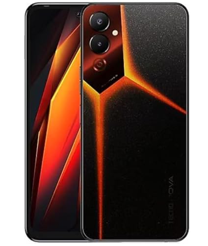 Image of TECNO POVA 4 (Magma Orange,8GB RAM,128GB Storage)| 6nm Helio G99 Processor | 6000mAh Battery 18W Charger Included| 90Hz Refresh Rate | 50MP Rear Camera