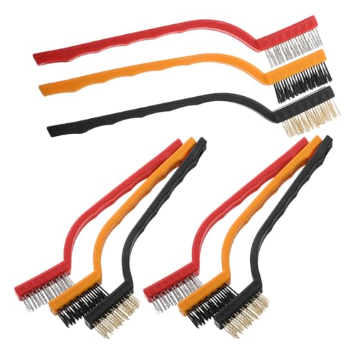 ELAYARD 9�{�Z�b�g �K�������u���V �ԗp�����N���[�j���O�u���V �^�C���a�Ή� �z�C�[�� �^�C�����|�p ���ړI�ԃ����e�i���X�p�i