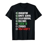 Funny 18th Birthday Gift I 18 Years I 2003 2021 I Quarantine T-Shirt