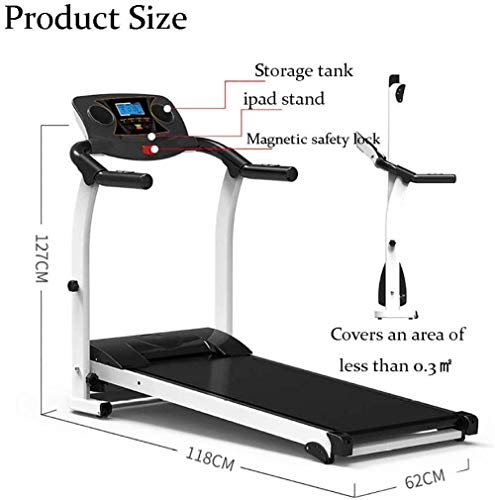 Treadmill multifuncional para caminar y fitness plegable miniatura 6