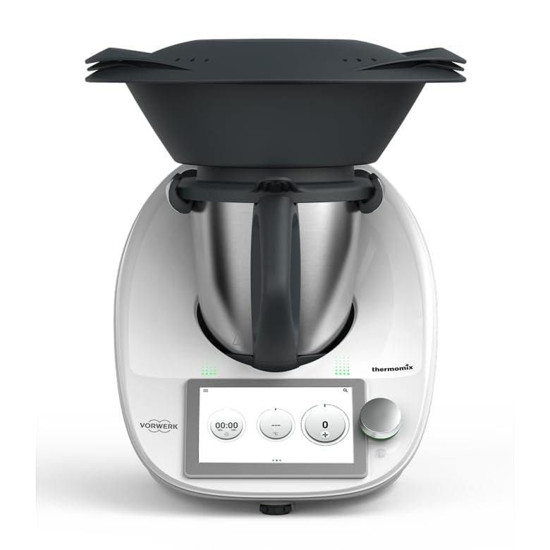 TM6, Robot da Cucina Multifunzione con Display Touch, Bianco