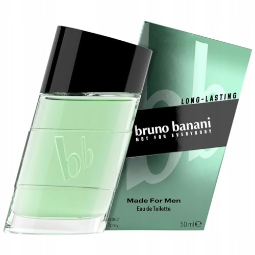 bruno banani Made for Men – Eau de Toilette Natural Spray – Aromatisch-fruchtiges Herren Parfüm – 1er Pack (1 x 50ml) – Ansicht 1