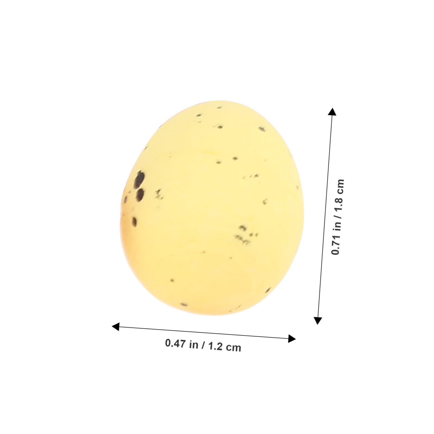 TOYANDONA 100pezzi Uova di Pasqua in Schiuma di Simulazione Decorazioni Fai da Te per Feste di Piccole Uova Colorate per Riempimento di Bomboniere