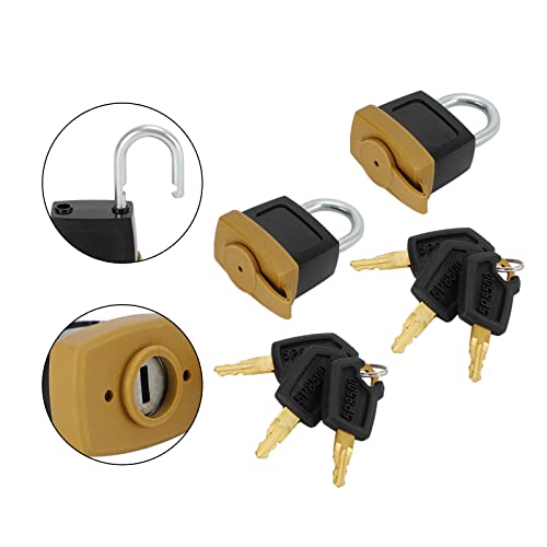 Bruce & Shark Panzerriegelschloss Kraftstofftankverschluss Passend für Caterpillar CAT 5P8500 246-2641 Ersatzteil 5P8501 mit 6 Schlüsseln Zündschloss Treibstoffverschluss Sicherheitsschloss