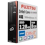 【整備済み品】富士通 デスクトップPC D586/第6世代 i5-6400/Win11 Pro/MS Office H&B 2019/wajunのwifi/Bluetooth/DVD/8GB/128GB SSD image