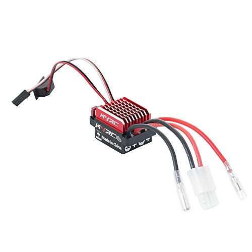 Treehobby RC Car 60A Brushed ESC Electric Speed Controller 6V/2A BEC Compatible with traxxas TRX-4...