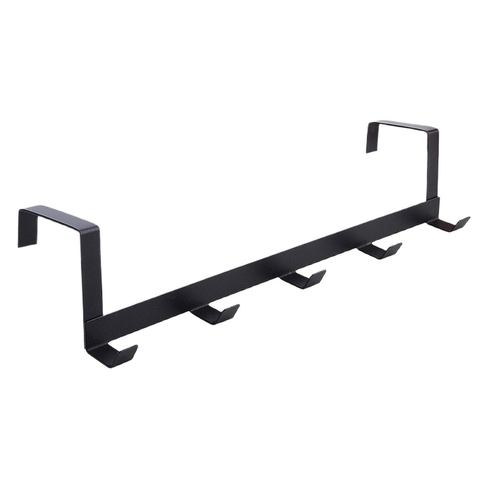 Weqyfdc Black 3Pcs Over The Door Hook Over The Door 5 Hooks Hanger