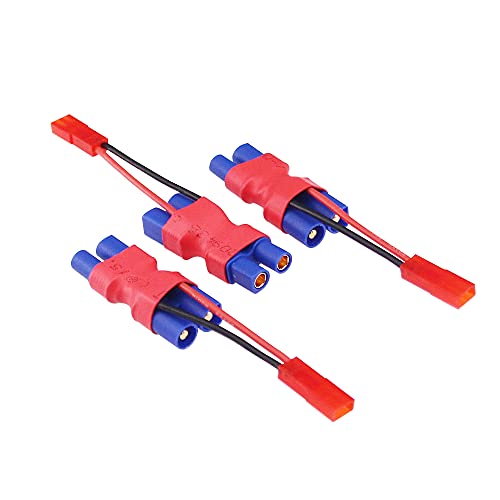 Conector EC3 macho a hembra con JST hembra paralelo miniatura 2