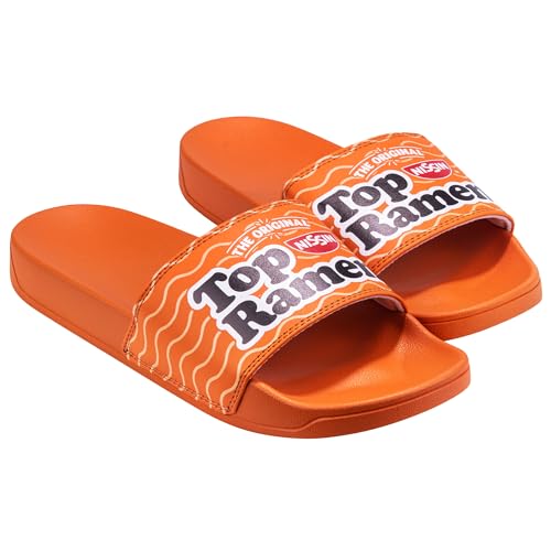 Odd Sox - Top Ramen Slides -Soft Slip-On Sandals–Unisex Comfort House Slippers - Casual Indoor/Outdoor Use2