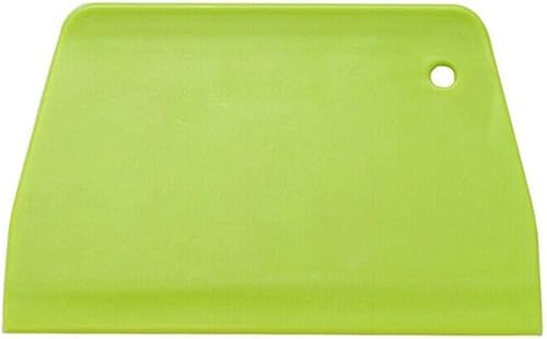 Miniatura 6 de rascador de masa, hoja de pan de polipropileno, cortador de pasteles, herramienta de cocina, espátula, cortador de pizza (verde)