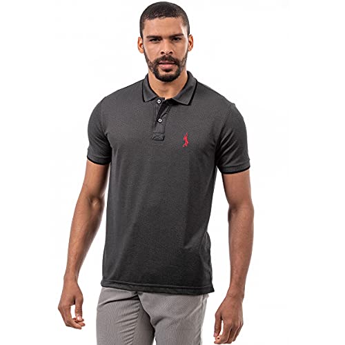 Camisa Polo Masculina Básica Piquet Viscose Dry John Pull