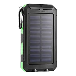 Uqezagpa Solar 20000mAh Puerto USB ...