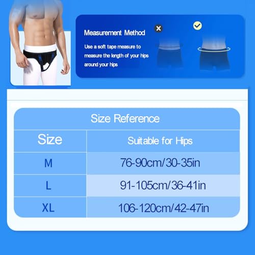 Faja para Hernia Inguinal XL con 2 Almohadillas Removibles miniatura 2