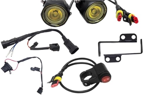 Kit D'éclairage Auxiliaire LED Transalp XL750 Phare Moto Puissant Étanche IP67 Connecteur