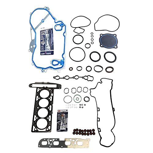 Image of Partsflow Full Gasket Set For 2010-2013 Buick Lacrosse For 2011-2013 Buick Regal For 2012-2013 Chevrolet Captiva Sport For 2013 Chevrolet Malibu For 2010-2013 GMC Terrain 2.4L T598316