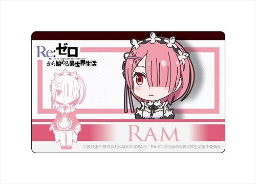 Badge Rem Re:Zero Chibi en métal pour customiser un sac à dos de fan Otaku