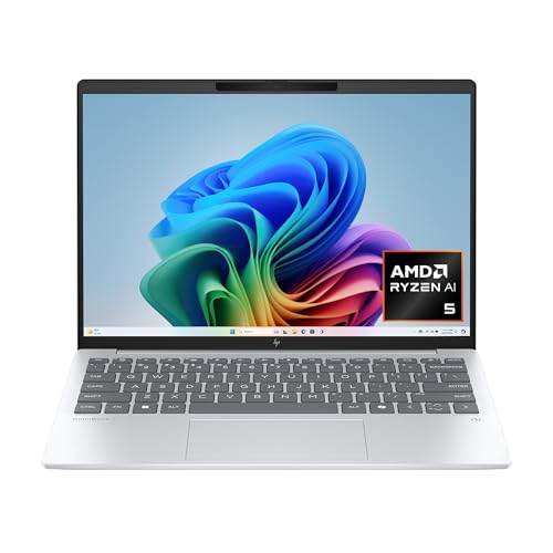 HP OmniBook 7 Aero 13.3インチ 次世代AIPC、2Kディスプレイ、AMD Ryzen AI 5 340、16GB RAM、512GB SSD、AMD Radeon 840M Graphics、Windows 11 Home、Copil