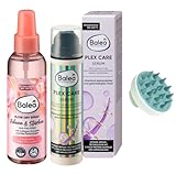 3-teiliges Komplettset - Balea Föhn-Spray Blow Dry Föhnen & Stärken, 150 ml + Haaarserum Plex...