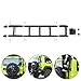 Aluminum Rear Tail Door Ladder Compatible with Jimny 2019 2020 2021 2022 2023 Models Car Accessories