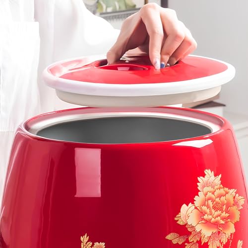 Pot à riz en céramique esthétique pour organiser le plan de travail