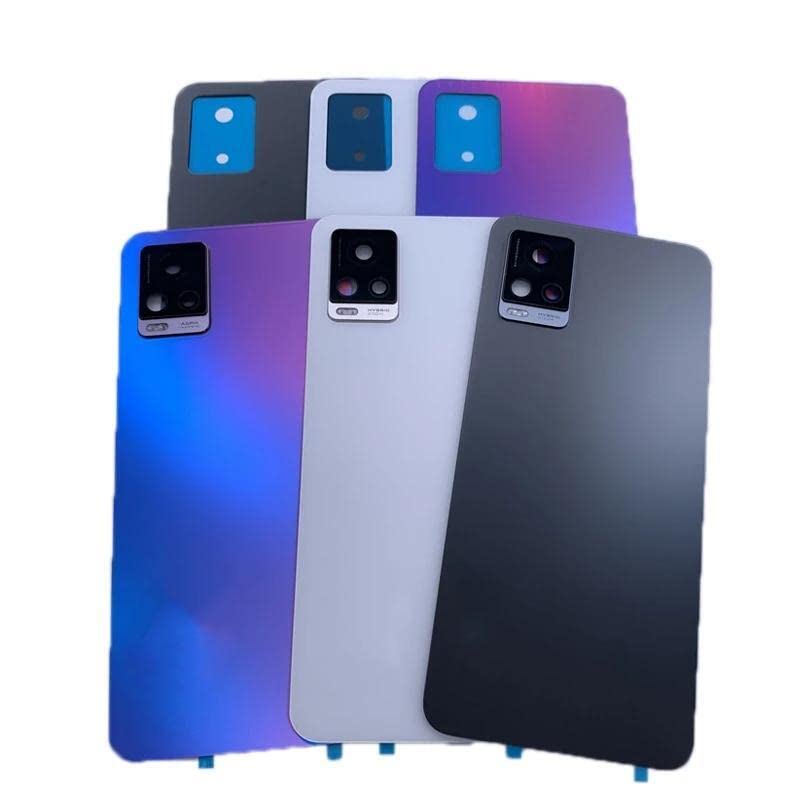 Cubierta de vidrio para VIVO S7 carcasa trasera acabado blanco premium 2