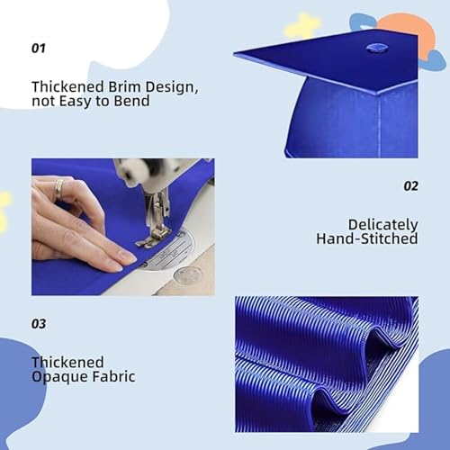 Image of Kids Convocation Dress Graduation Gown and Cap Set | Breathable Polyester | Ideal for School, Nursery & Kindergarten Graduation