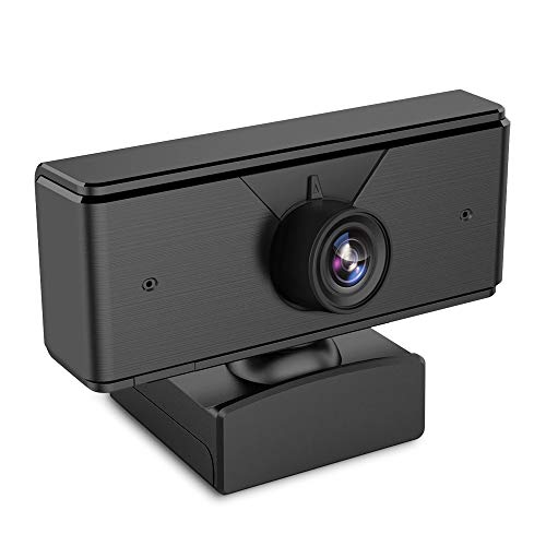 Ylife 1080P HD Webcam Streaming Computer Web Camera, 110° Wide View Angle - USB Computer Camera for PC Laptop Desktop Video Calling Recording, Conferencing (Black)