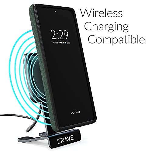 Crave for Google Pixel 6 Case, Shockproof Protection Dual Layer Case for Google Pixel 6 (6.4 inch) - Forest Green