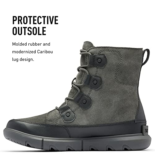 Sorel Men's Explorer Boots, Black/Jet, 11 Medium Us #TOP3