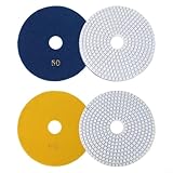 15,2 cm Polierpads Set Umfassende Lösung für Granit- und Marmorschleifen (Körnung 50+ Körnung 100)
