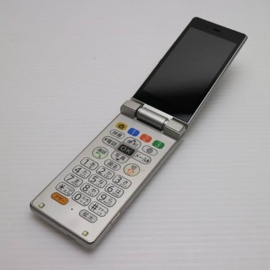 SoftBank 4G かんたん携帯9 プラチナシルバー 【SIMロック解除済】 Amazon | 505SH かんたん携帯9 シルバー | ソフトバンク | 携帯